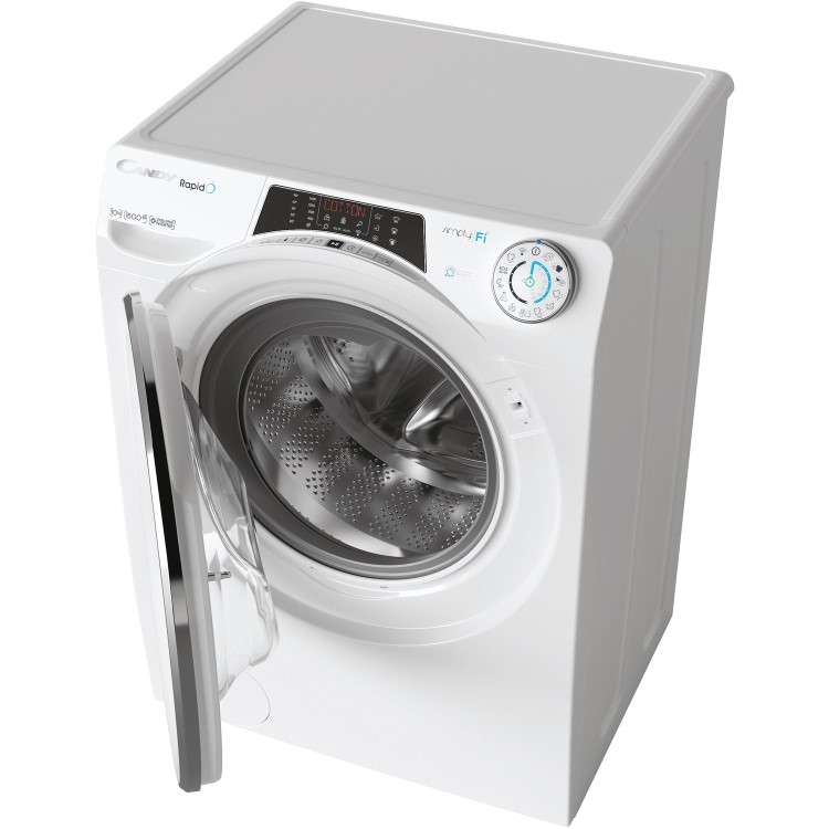 Refurbished Candy RO16106DWMCE-80 Freestanding 10KG 1600 Spin Washing Machine White