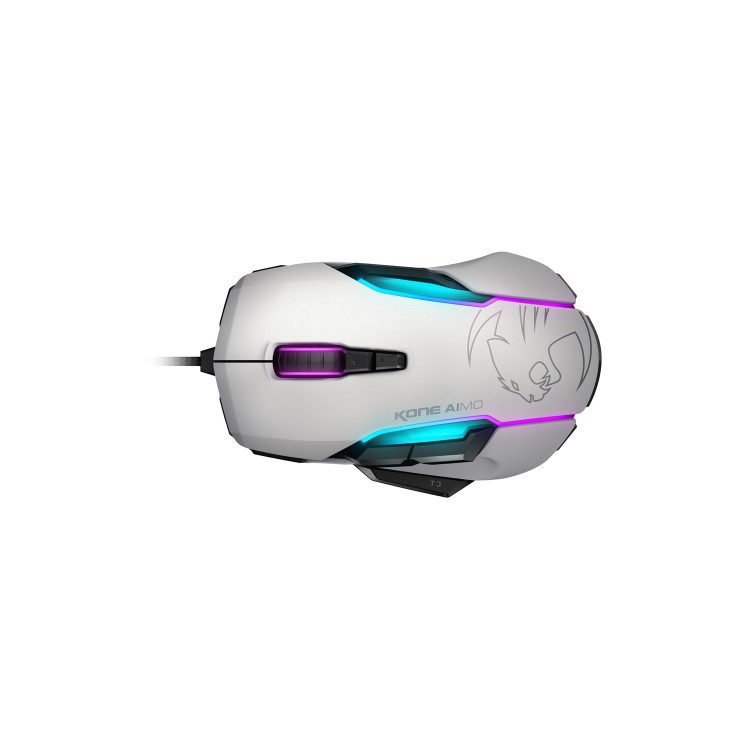 ROCCAT Kone AIMO RGBA Smart Customisation Gaming Mouse White