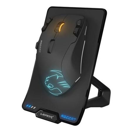 Roccat Leadr Wireless Multi Button RGB Gaming Mouse in Black