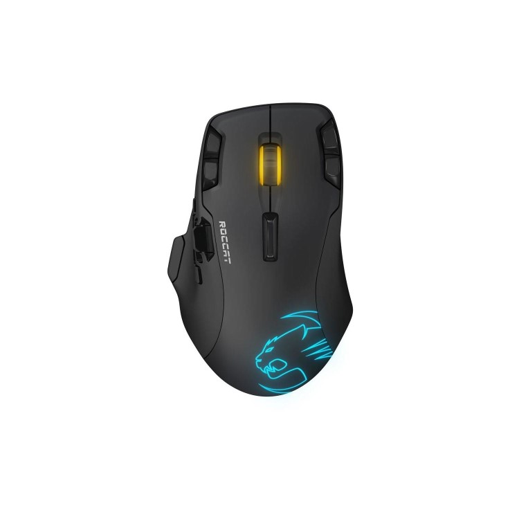 Roccat Leadr Wireless Multi-Button RGB Gaming Mouse in Black