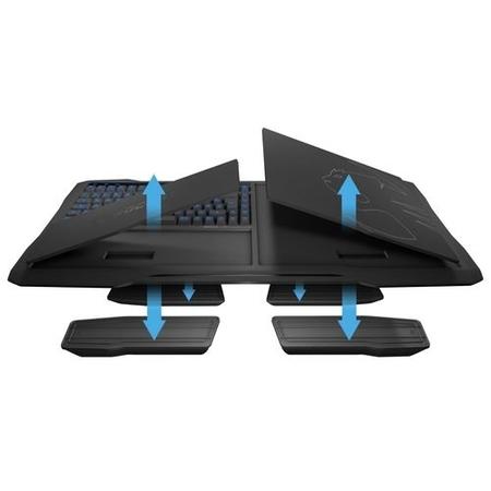 ROCCAT Sova MK Mechanical Gaming Keyboard/Lapboard UK Layout in Black 