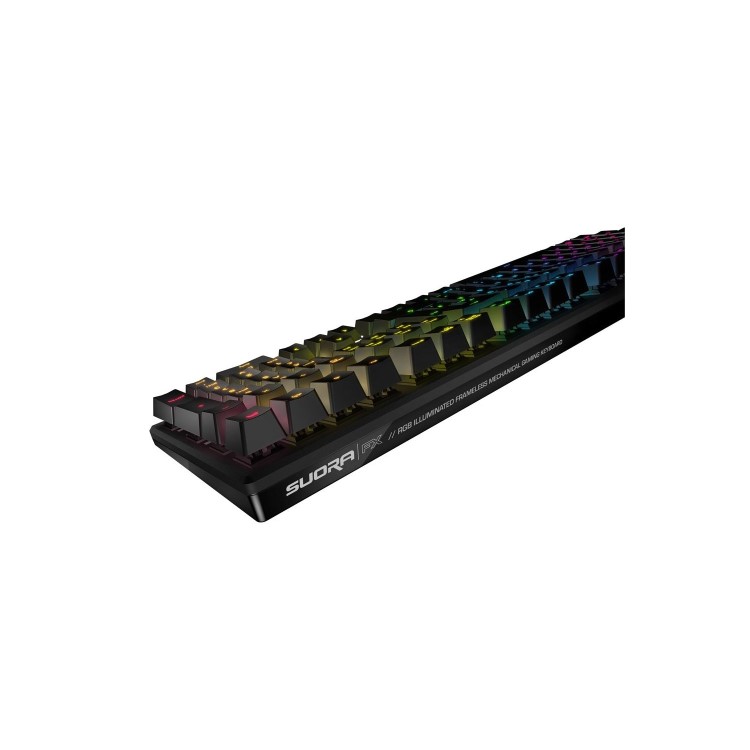 Roccat Suora FX RGB Illuminated Frameless Mechanical Gaming Keyboard UK Layout