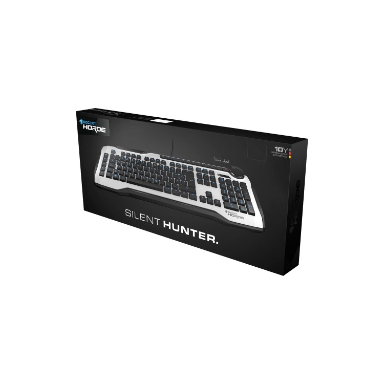 Roccat Horde 2.0 Membrane Gaming Keyboard - White