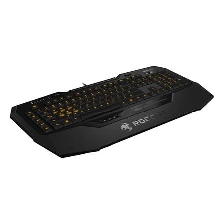 Roccat Isku+ Force FX RGB Gaming Keyboard with Pressure-Sensitive Key Zone UK Layout