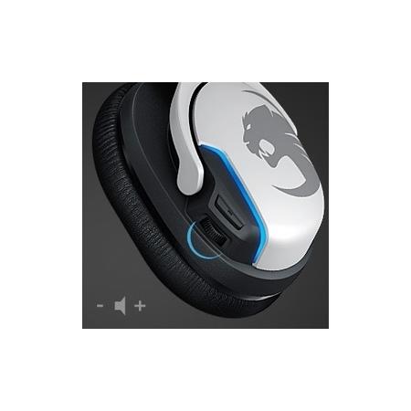 Roccat KHAN AIMO 7.1 High Res RGB Gaming Headset in White