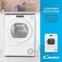Candy 9kg Freestanding Heat Pump Tumble Dryer - White