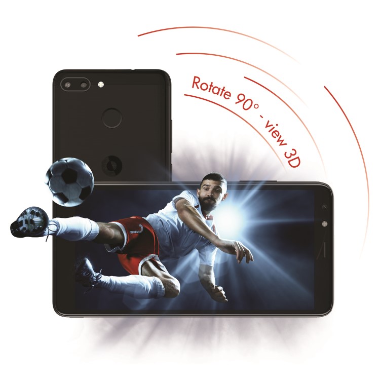 ROKiT iO 3D Black 5.4" 16GB 4G Dual SIM Unlocked & SIM Free