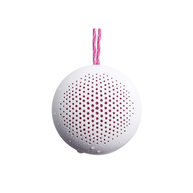 BoomPods RokPod Bluetooth Outdoor Portable Speaker - White
