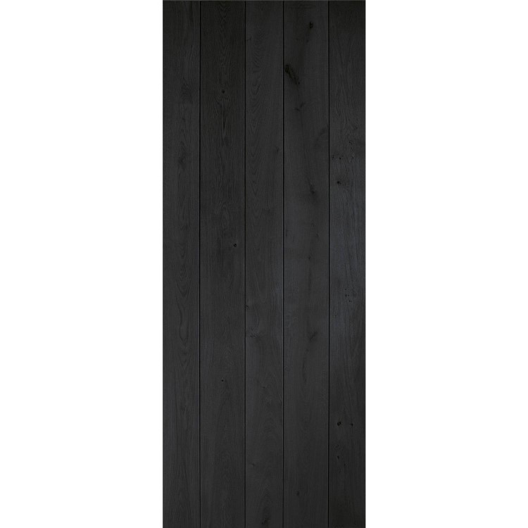 Rustic Oak Ledged Internal Door - Unfinished, 1981 x 610 x 40 mm
