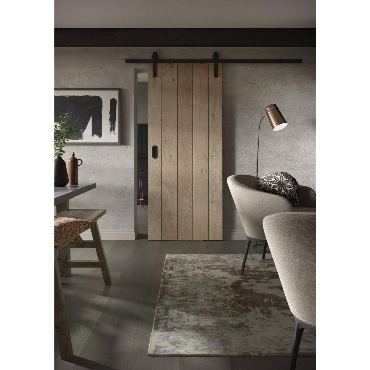 Internal Rustic Oak Ledged Cottage Door - Unfinished - 1981 x 610 x 40mm - Charlbury - XL Joinery