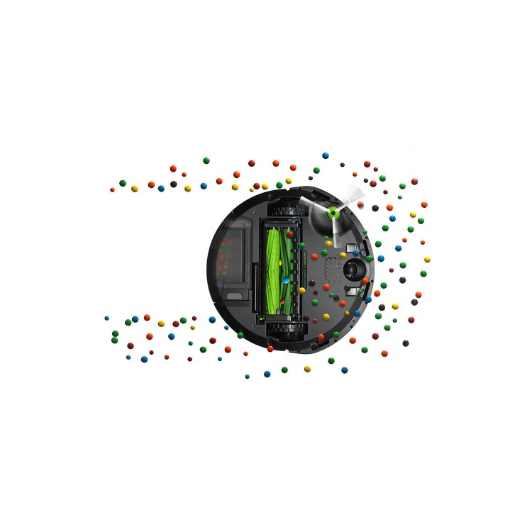 iRobot ROOMBAE5152 E5 Pets Robot Vacuum Cleaner - Smart Dirt Detect Sensors Dual Multi-Surface Rubber Brushes and  Washable dust bin