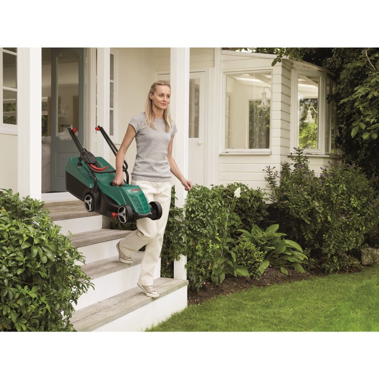 Bosch Rotak 32R Electric Lawn Mower - Green