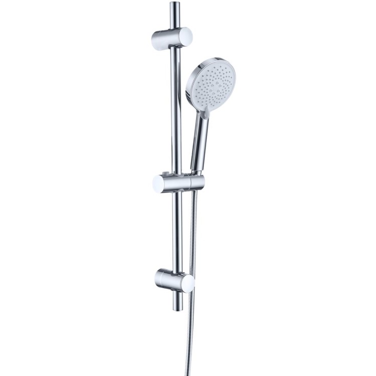 GRADE A1 - Chrome 3 Function Round Slide Rail Kit