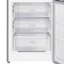 TCL 293 Litre 70/30 Freestanding Fridge Freezer - Stainless steel