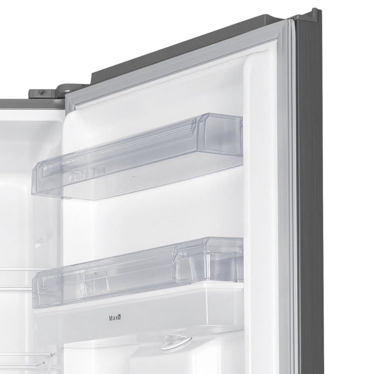 TCL 293 Litre 70/30 Freestanding Fridge Freezer - Stainless steel