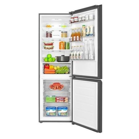 TCL P Series 318 Litre 70/30 Freestanding Fridge Freezer - Inox