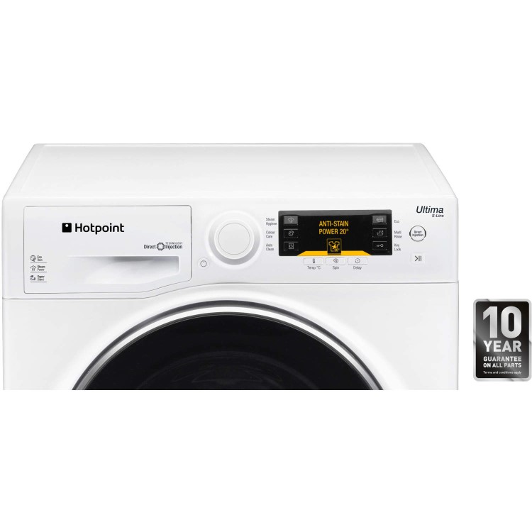 Hotpoint RPD10477DD Ultima S-Line 10kg 1400rpm Freestanding Washing Machine White