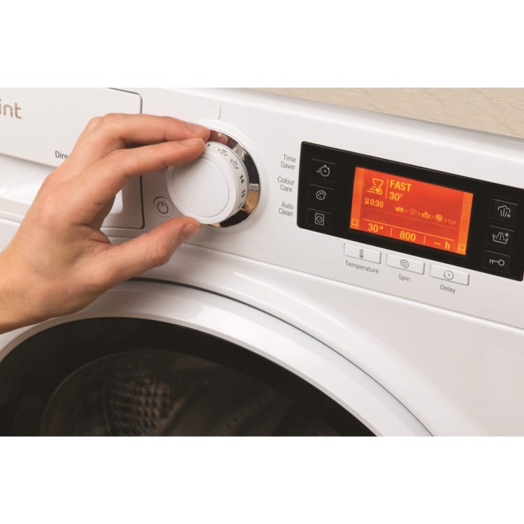Hotpoint RPD10657J Ultima S-Line 10kg 1600rpm Freestanding Washing Machine-White