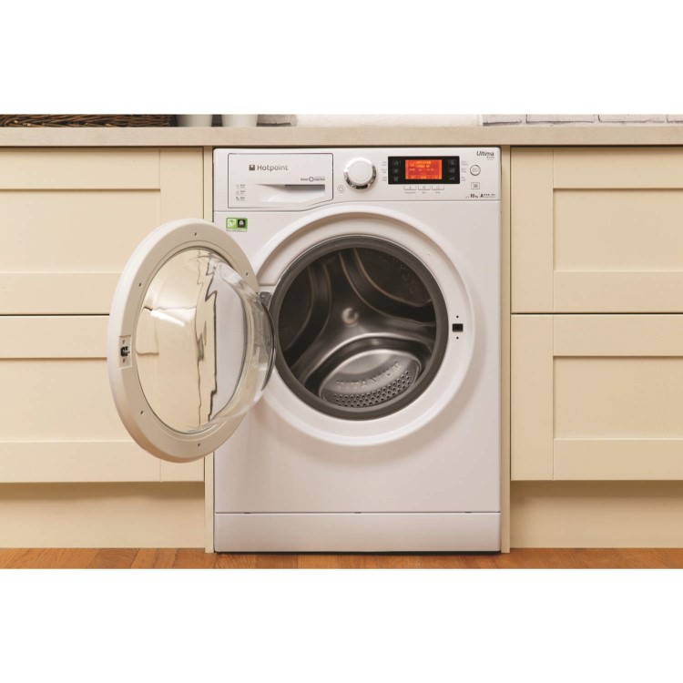 Hotpoint RPD10657J Ultima S-Line 10kg 1600rpm Freestanding Washing Machine-White