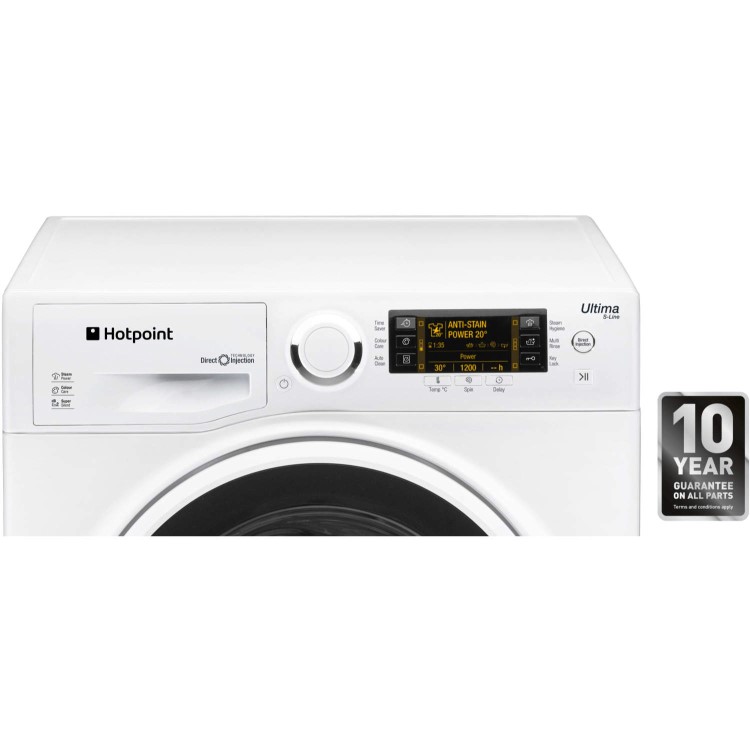 Hotpoint RPD10657J Ultima S-Line 10kg 1600rpm Freestanding Washing Machine-White