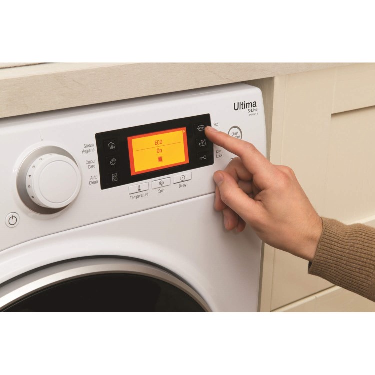 Hotpoint RPD10667DD Ultima S-Line 10kg 1600rpm Freestanding Washing Machine-White