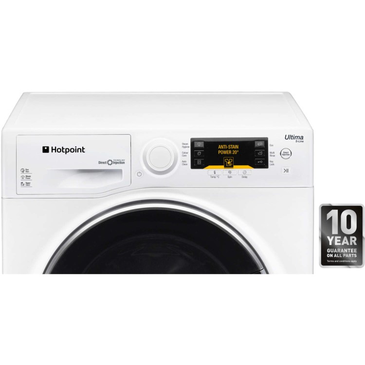 Hotpoint RPD10667DD Ultima S-Line 10kg 1600rpm Freestanding Washing Machine-White