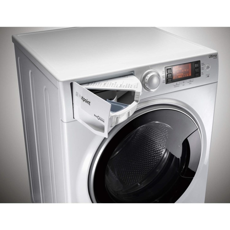 Hotpoint RPD10667DD Ultima S-Line 10kg 1600rpm Freestanding Washing Machine-White