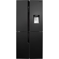 Hisense 431 Litre American Fridge Freezer - Black