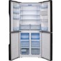 Hisense 431 Litre American Fridge Freezer - Black