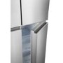 Refurbished Hisense RQ563N4AI1 432 Litre American Fridge Freezer Stainless Steel