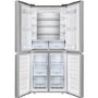 Refurbished Hisense RQ563N4AI1 432 Litre American Fridge Freezer Stainless Steel