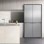 Hisense PureFlex 640 Litre Four Door American Fridge Freezer - Silver