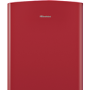 Refurbished Hisense RR220D4ARF Freestanding 164 Litre Fridge Red