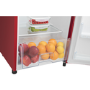 Refurbished Hisense RR220D4ARF Freestanding 164 Litre Fridge Red