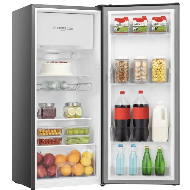 Hisense 165 Litre Freestanding Fridge With Icebox - Silver