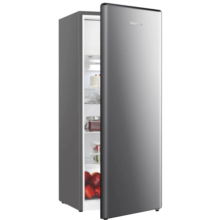 Hisense 165 Litre Freestanding Fridge With Icebox - Silver
