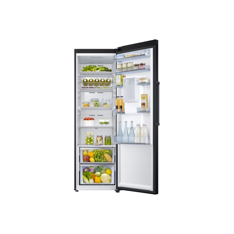Samsung 380 Litre Upright Freestanding Fridge - Black 