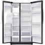 Refurbished Samsung RS50N3413BC 501 Litre American Fridge Freezer With Ice And Water Dispenser Black