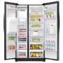 Refurbished Samsung RS50N3413BC 501 Litre American Fridge Freezer With Ice And Water Dispenser Black