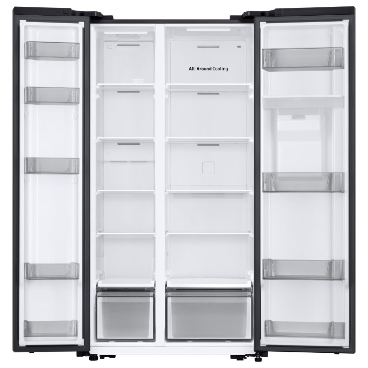 Samsung SpaceMax 578 Litre Side-By-Side American Fridge Freezer - Black