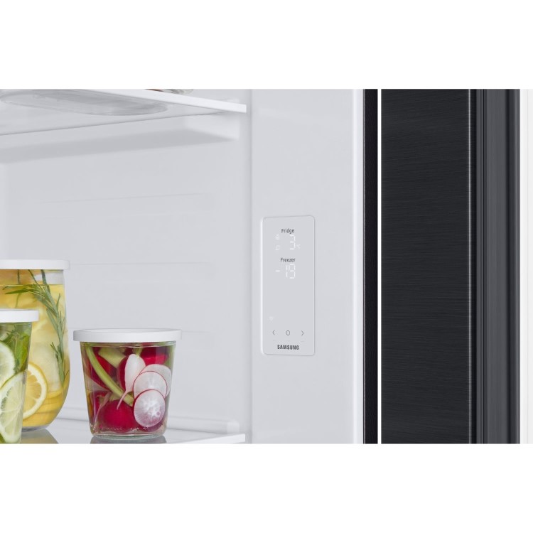 Samsung SpaceMax 578 Litre Side-By-Side American Fridge Freezer - Black