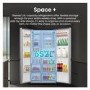 Hisense PureFlat 644 Litre Side-by-Side American Fridge Freezer - Silver