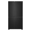RS5P668SSFC Hisense PureFlat 644 Litre Side-by-Side American Fridge Freezer - Black