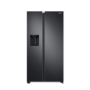 Refurbished Samsung Series 8 RS68A884CB1 635 Litre Frost Free American Fridge Freezer Black Stainless Steel