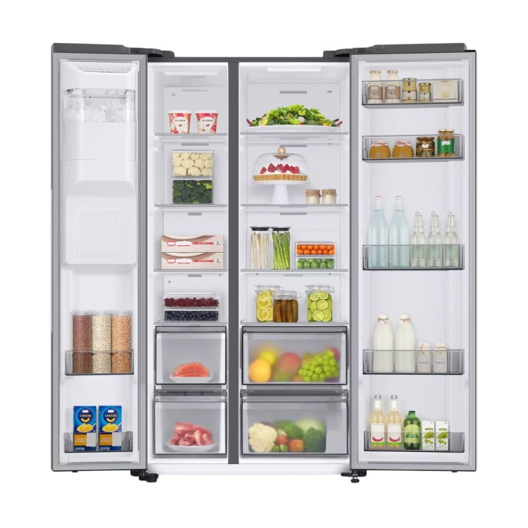 Samsung Series 7 634 Litre Side-By-Side American Fridge Freezer - Stainless Steel
