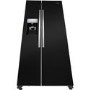 Hisense 535 Litre American Fridge Freezer - Black