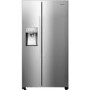 Hisense 535 Litre American Fridge Freezer - Stainless steel