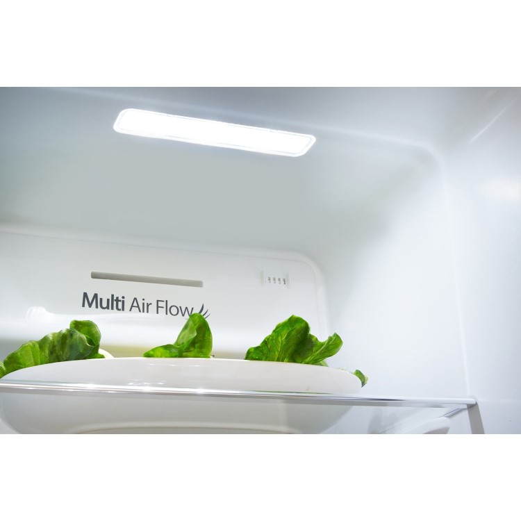 Hisense 535 Litre American Fridge Freezer - Stainless steel