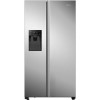 Hisense 562 Litre Side-By-Side American Fridge Freezer - Stainless Steel
