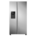 A1/RS694N4TIE Refurbished Hisense 562 Litre Freestanding American Fridge Freezer - Stainless Steel